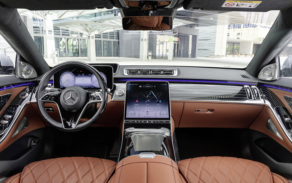 Mercedes-Benz S-Klasse, 2020, Outdoor, Interieur